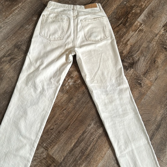 Pacsun white ripped jeans knee high ripped - Picture 4 of 9